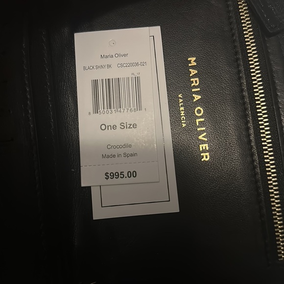 Maria Oliver crocodile sling - Picture 8 of 11